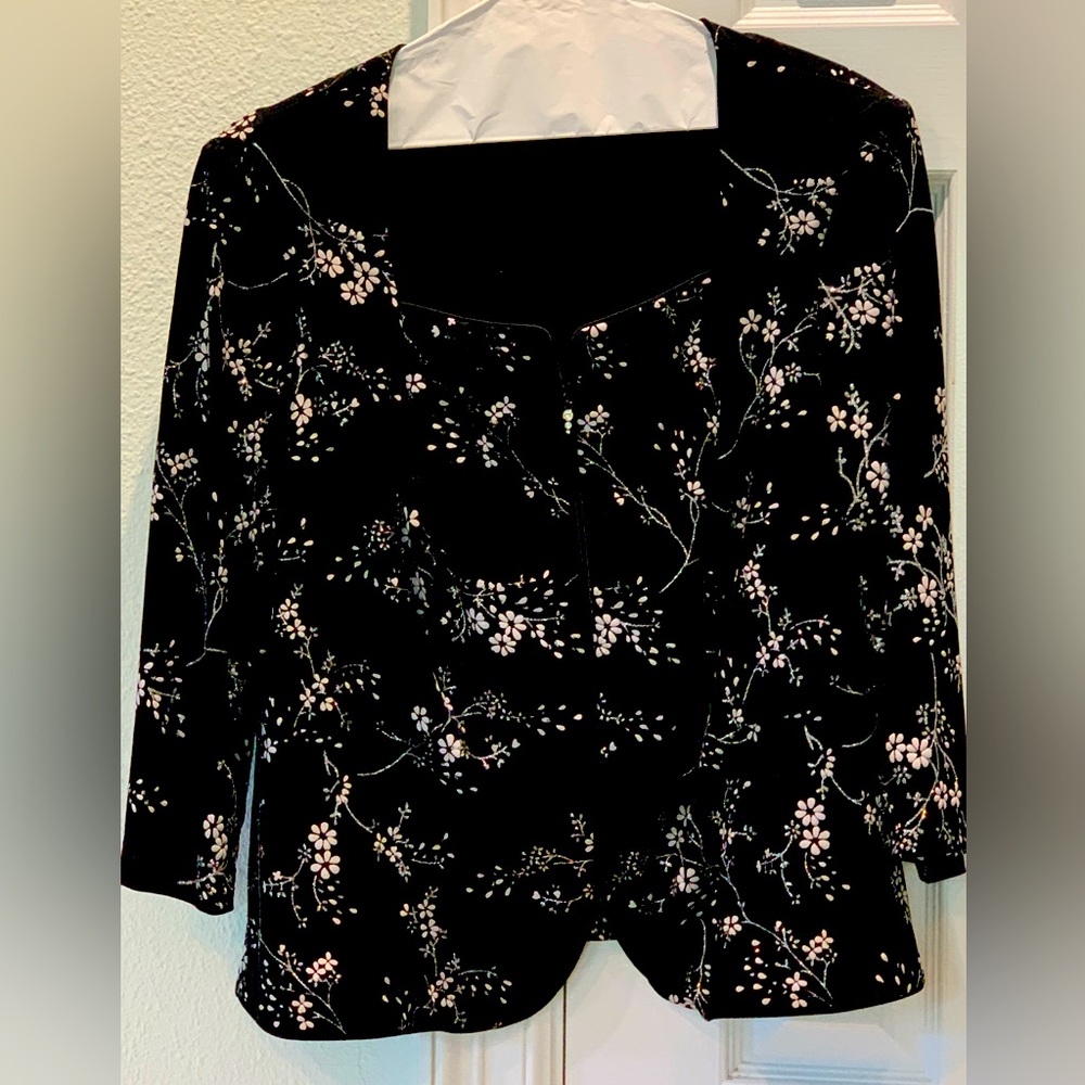 Alex Evenings Women’s dressy top/jacket